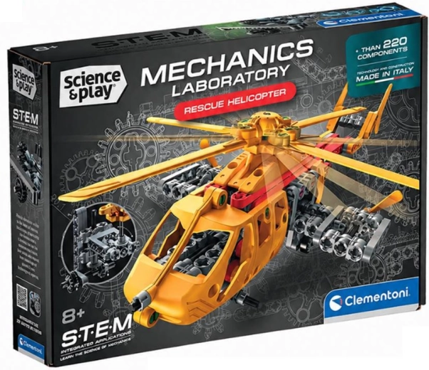 Clementoni Science & Play Mechanical Laboratory: Rescue Helicopter