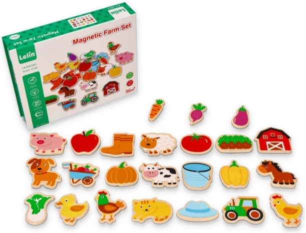 Magnetai Ferma – Rinkinys 24 vnt.