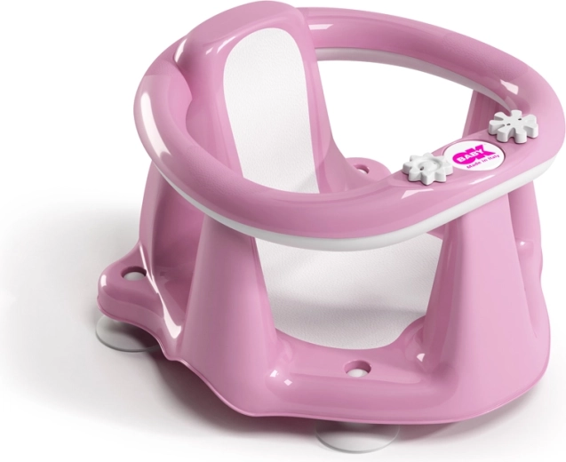 Ok Baby neslystanti vonios sėdynė Flipper Evolution, rožinė (6–15 mėn.)