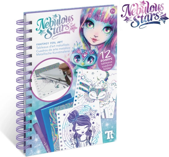 Nebulous Stars fantazijos kūryba su folijomis