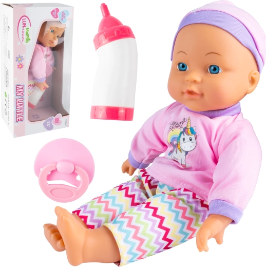 Baby doll 30 cm in outfit with accessories