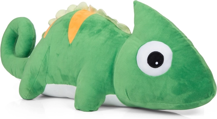 Žalias pliušinis chameleonas 90 cm