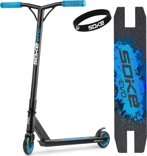 Soke EVO Freestyle Scooter Blue