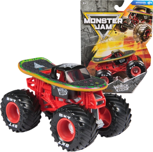 Spin Master Monster Jam Wreck Deck monstrų sunkvežimis 1:64