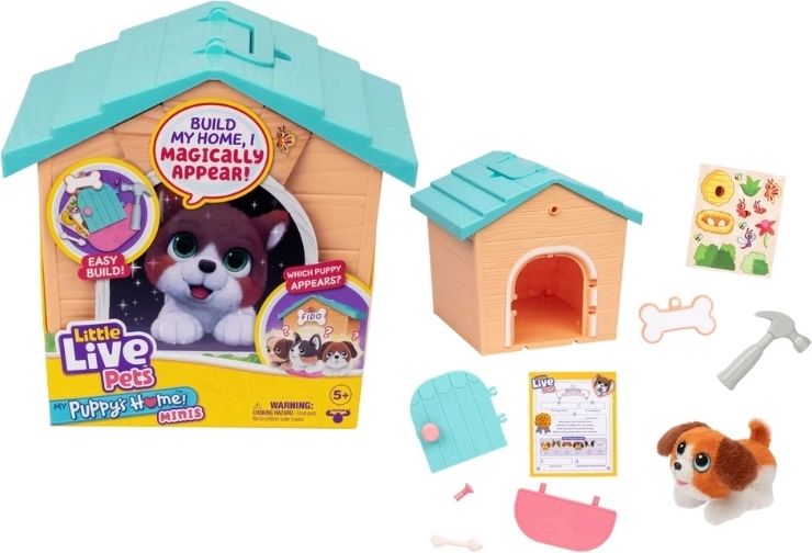 Little Live Pets My Puppy’s Home Minis – šuniukas su būda