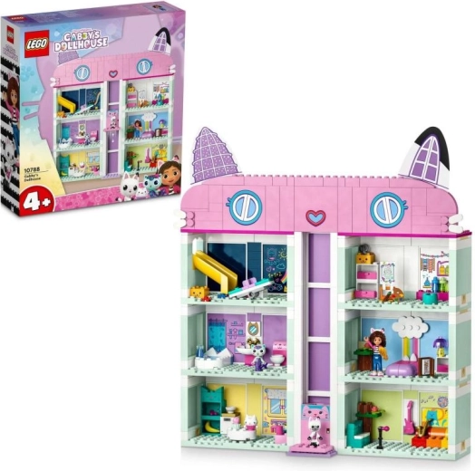 LEGO „Gabby’s Dollhouse“ kačių namelis Gabės