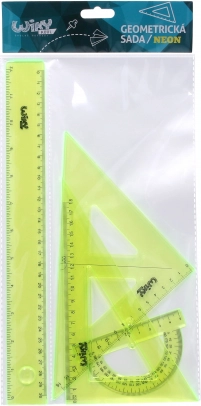 Neoninė geometrinė rinkinys