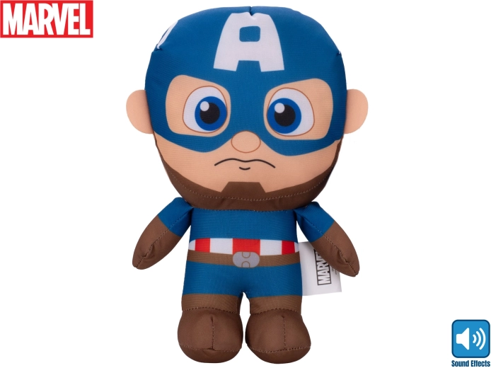 Avengers Captain America garso figūrėlė 28 cm, maitinama baterijomis