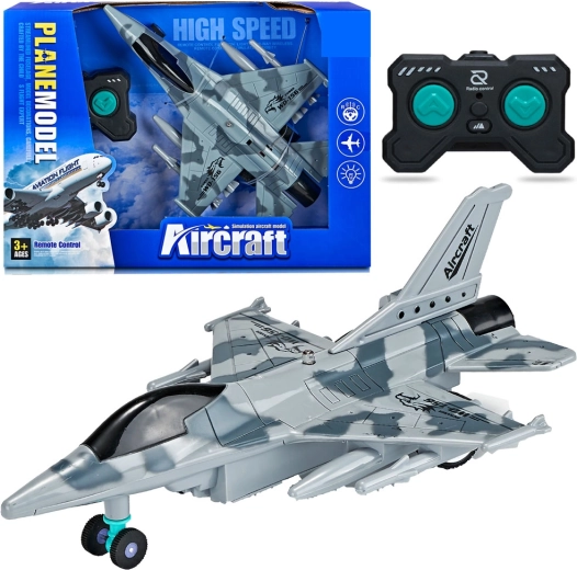 Nuotoliniu būdu valdoma naikintuvo F16 žaislinė kopija 24 cm