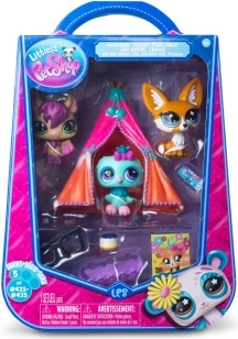 Littlest Pet Shop 5 serija – pižamų vakarėlio rinkinys