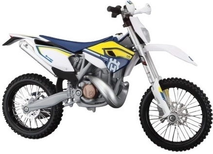Maisto motociklo modelis Husqvarna FE 501 1:12 su stovu