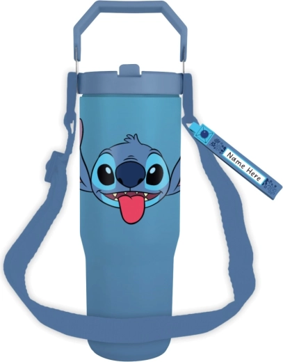 Lilo ir Stitch kelioninis puodelis su dirželiu