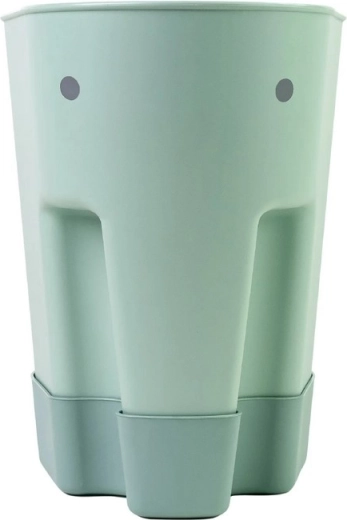 Shnuggle Ellie žaislų voniai laikymo krepšelis Eucalyptus Green – 1 vnt.