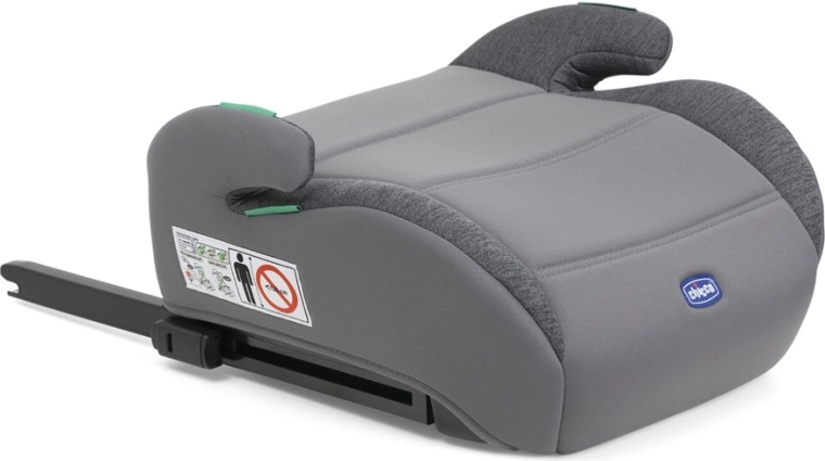 Chicco automobilinė sėdynės paaukštinimo kėdutė Quasar Fix i-Size 125–150 cm obsidian