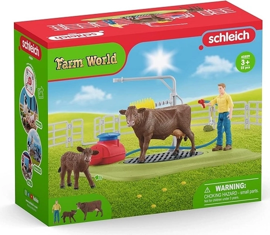 Schleich Farm World Cattle Washing Station