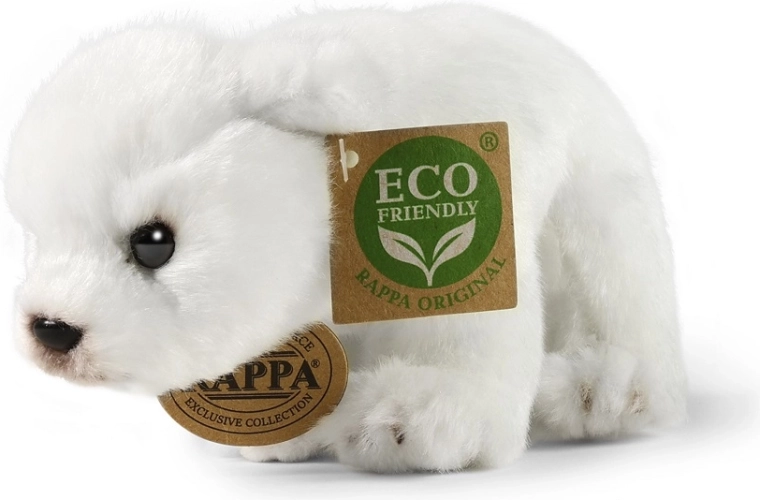 Plush Polar Bear 19 cm eco-friendly
