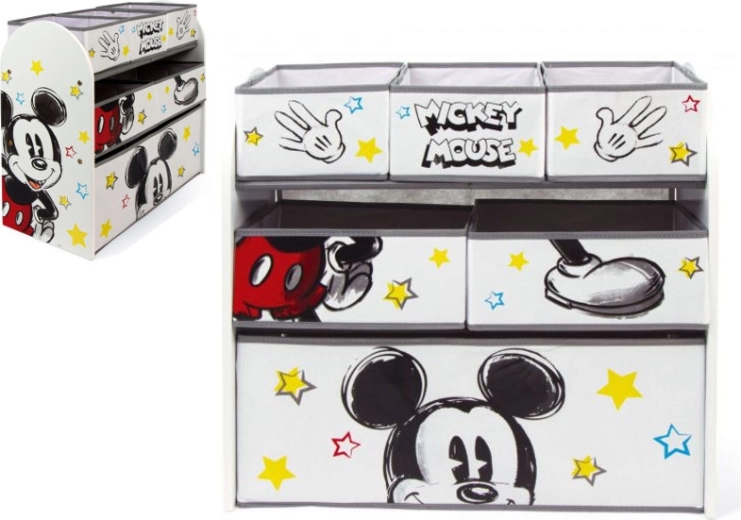 Vaikiškas žaislų organizatorius „Mickey Mouse“
