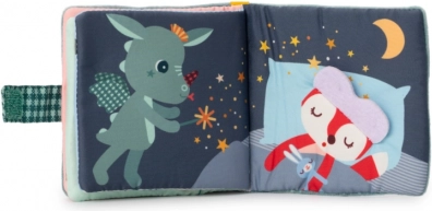 Lilliputiens - Joe the Magic Dragon - fabric book with teether