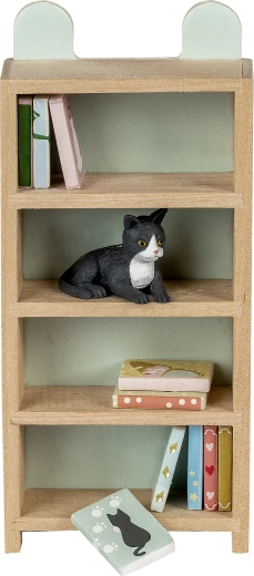 Lundby bookcase for a dollhouse