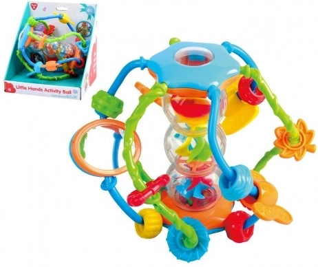 Educational rattle ball 15 cm for the little ones
