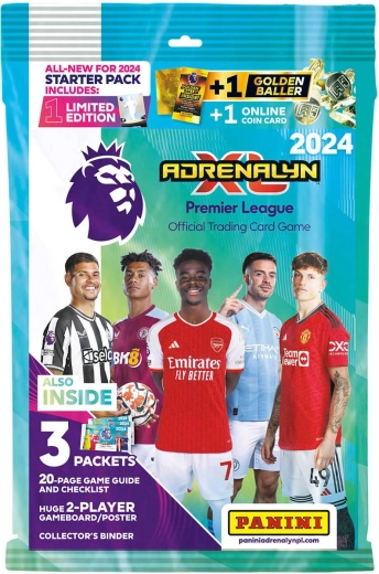 Panini Premier League Adrenalyn XL 2023/2024 collectible card starter set