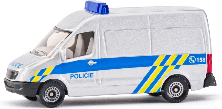 Siku policijos furgonas VAN – čekiška versija