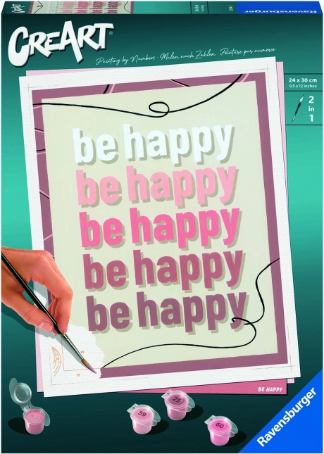 CreArt Be Happy painting set for teenagers