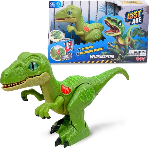 Vaikštantis dinozauras raptorius 26 cm