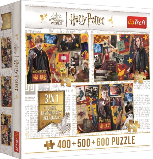 Puzzle Harry Potter, Ron and Hermione 3 in 1