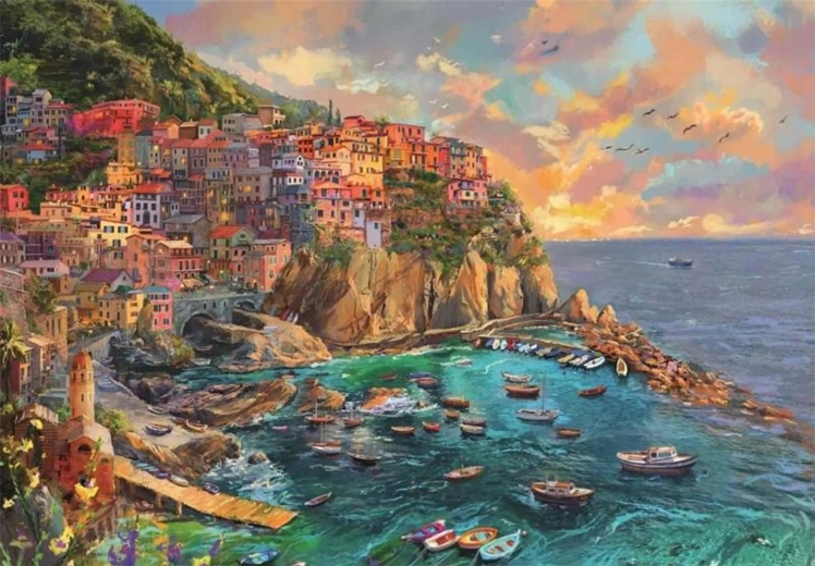 Clementoni puzzle Painted Manarola 2000 pieces