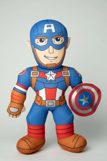 Pliušinis Kapitonas Amerika su garsu 20 cm (Marvel)