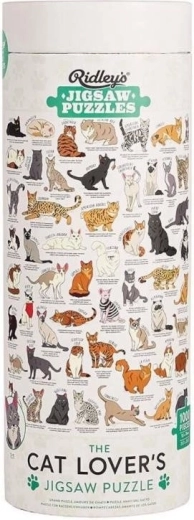 Puzzle for Cat Lovers 1000 Pieces by Ridley's Games