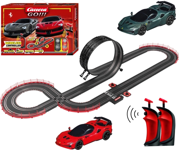 Carrera GO!!! lenktynių trasa Ferrari SF90 XX Stradale 5,3 m