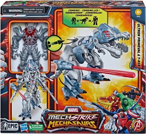 Marvel Mech Strike Ultron T-Rex Figure
