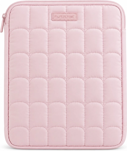 Quilted tablet sleeve PASTELINI 14 inches pink