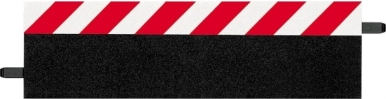 Shoulders for standard straight for slot car tracks Carrera Evolution, Digital 132 and Digital 124
