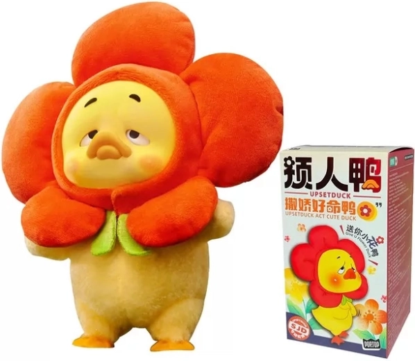 Upset Duck plush collectible figure Act Cute Duck Series blind box - 1 piece