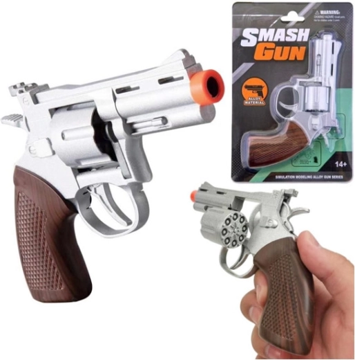 Metalinis kapsulių revolveris „Smash Gun“