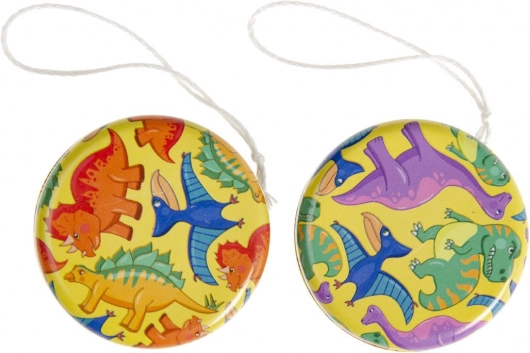 Metalinė jojo su dinozaurų motyvu