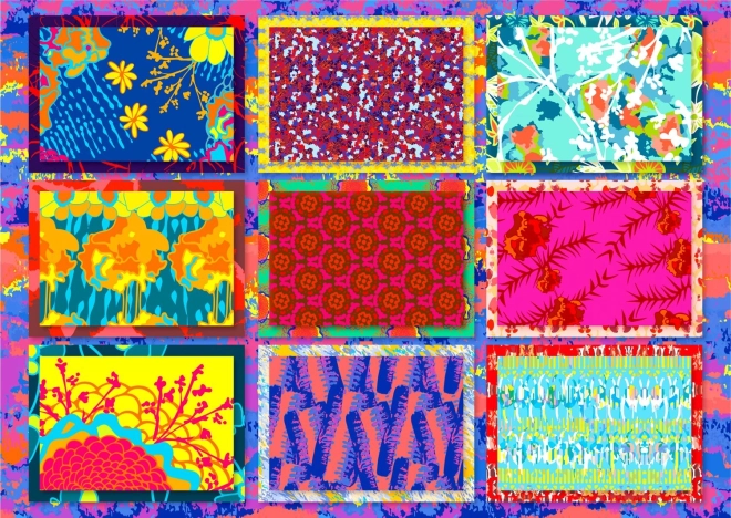 Enjoy Puzzle Dizaino raštai 1000 dalių