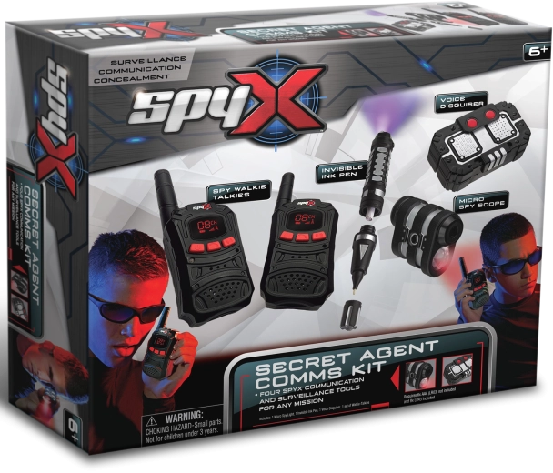 SpyX šnipų rinkinys 4 viename vaikams