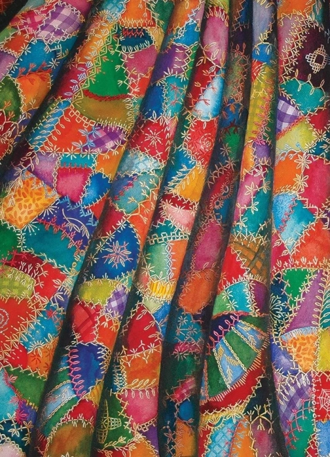 COBBLE HILL dėlionė Beprotiška antklodė – 1000 dalių