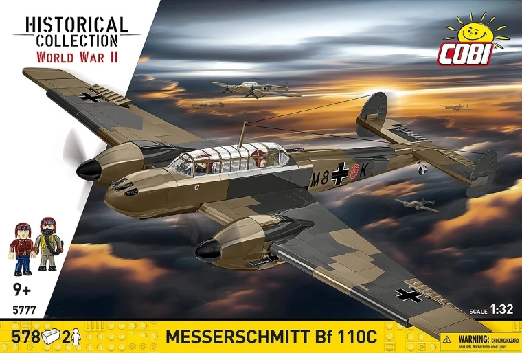 Konstruktorius COBI Messerschmitt BF 110C – 578 detalės