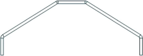 Galinis stabilizatorius X3, 2,5 mm