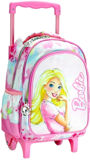Vaikiška trolley kuprinė Barbie 30 cm