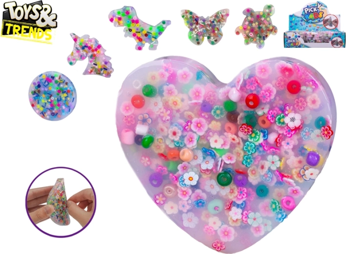 Lipnūs geliniai žaislai Picky Pads 8 cm