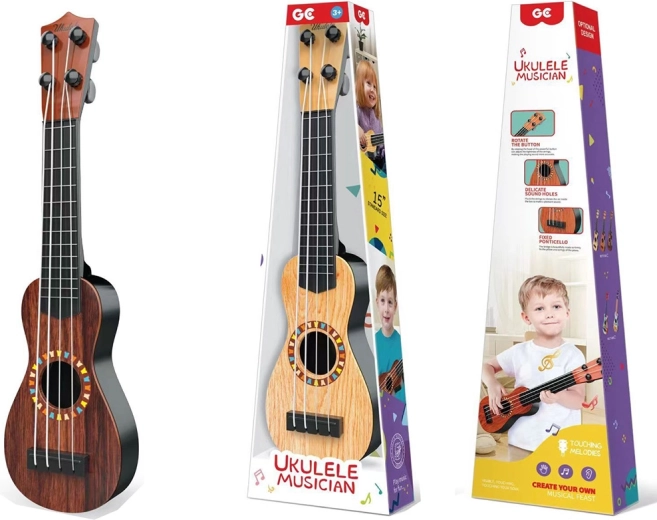 Klasikinė vaikiška gitara, 40 cm, su nailoninėmis stygomis