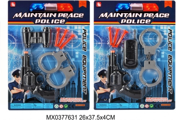 Policijos rinkinys mažiesiems policininkams