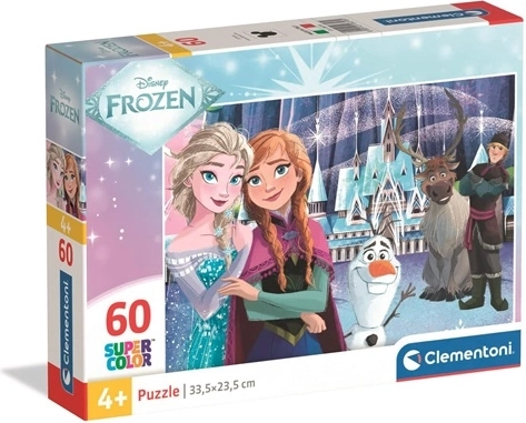 Clementoni SuperColor dėlionė Frozen 60 dalių