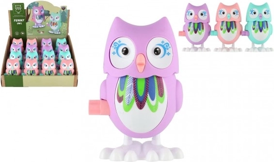 Spalvinga vyniojama pelėda – žaislas vaikams